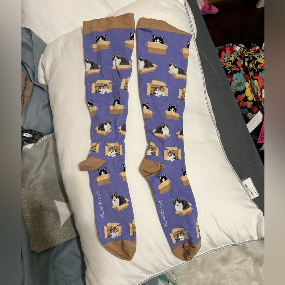 2 pairs compression socks